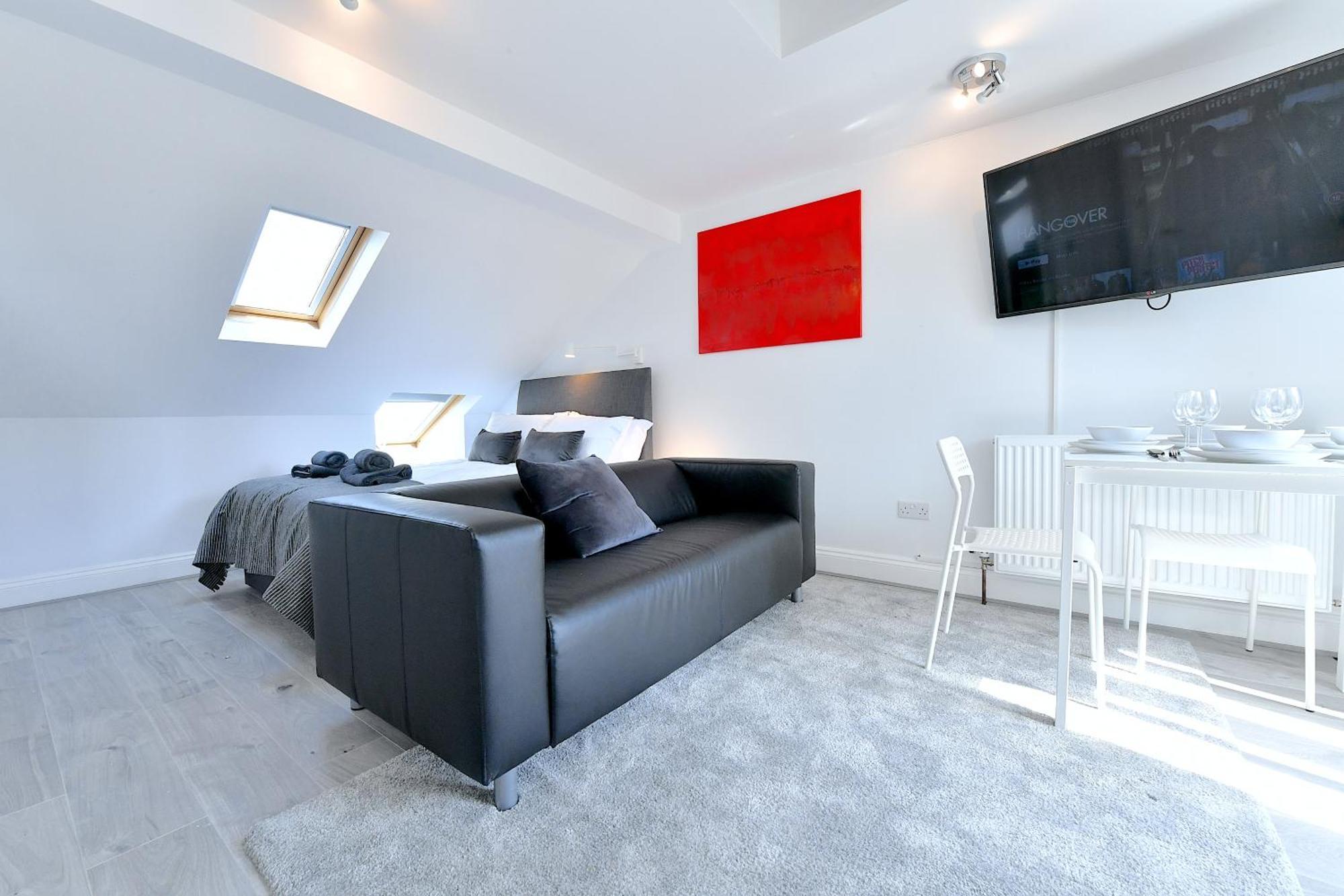 Central London Luxury Studios Fulham Close To Underground Newly Refurbished Eksteriør billede