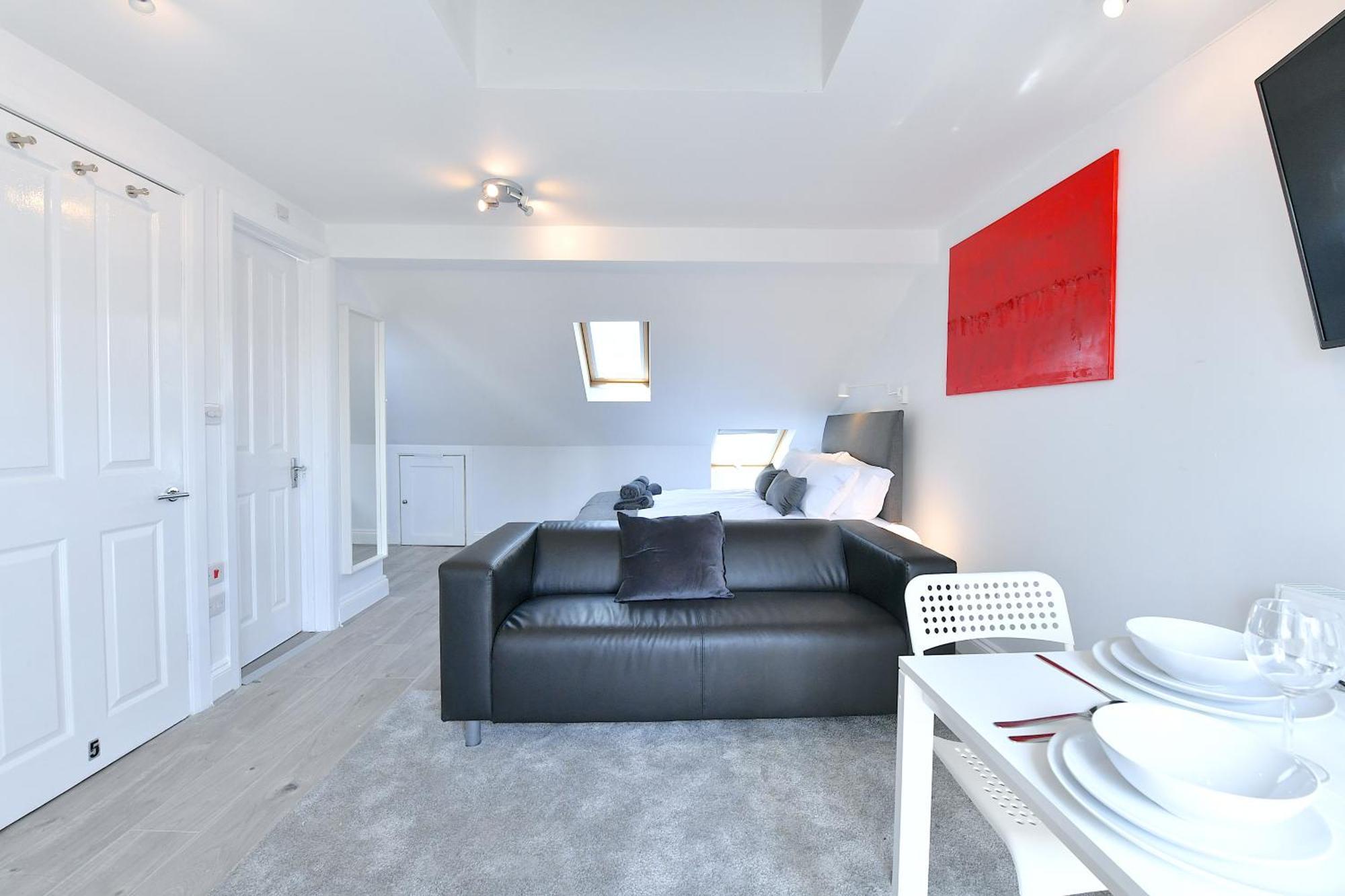 Central London Luxury Studios Fulham Close To Underground Newly Refurbished Eksteriør billede