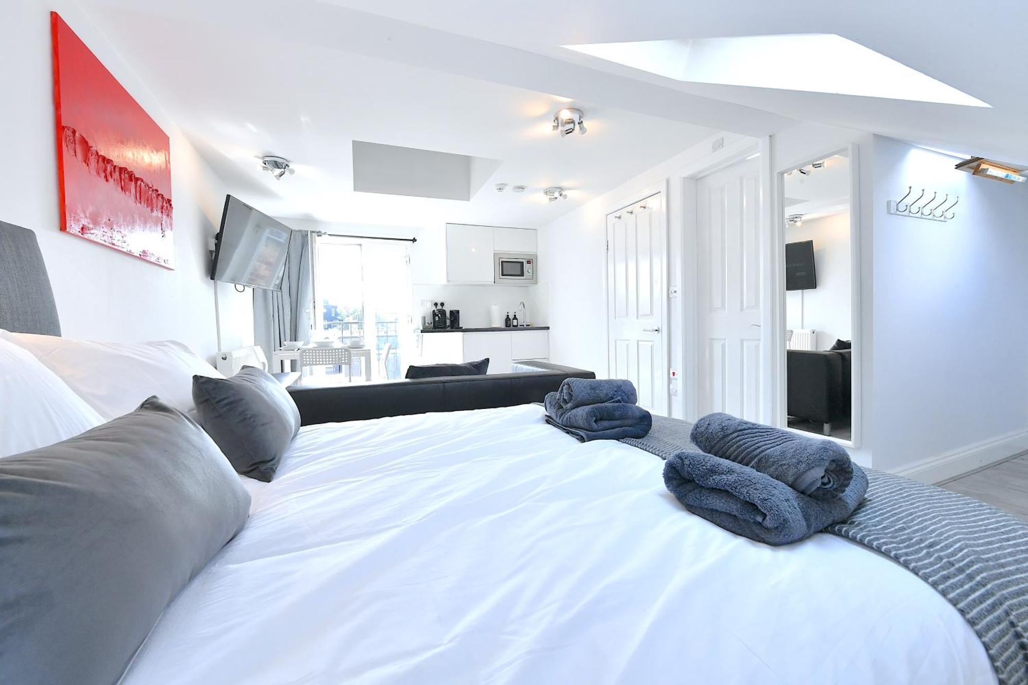 Central London Luxury Studios Fulham Close To Underground Newly Refurbished Eksteriør billede