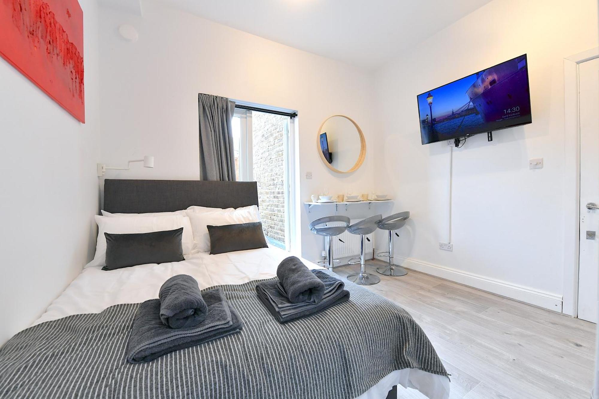 Central London Luxury Studios Fulham Close To Underground Newly Refurbished Eksteriør billede