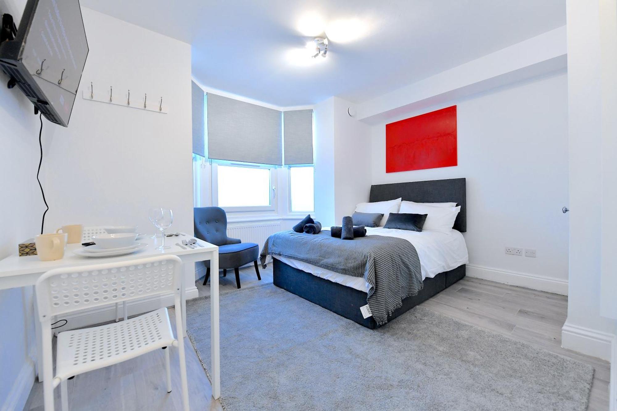 Central London Luxury Studios Fulham Close To Underground Newly Refurbished Eksteriør billede