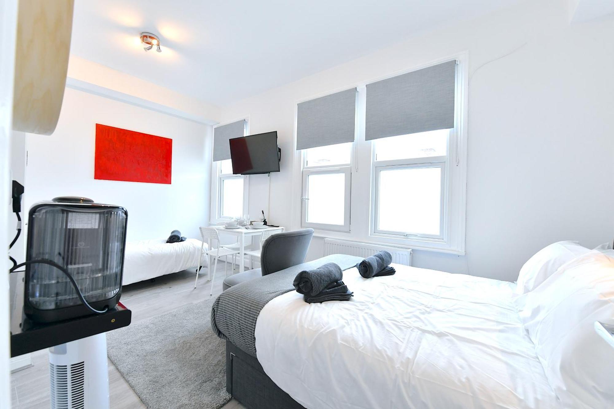 Central London Luxury Studios Fulham Close To Underground Newly Refurbished Eksteriør billede