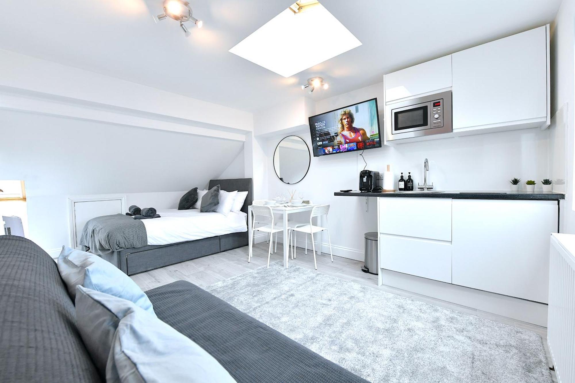 Central London Luxury Studios Fulham Close To Underground Newly Refurbished Eksteriør billede