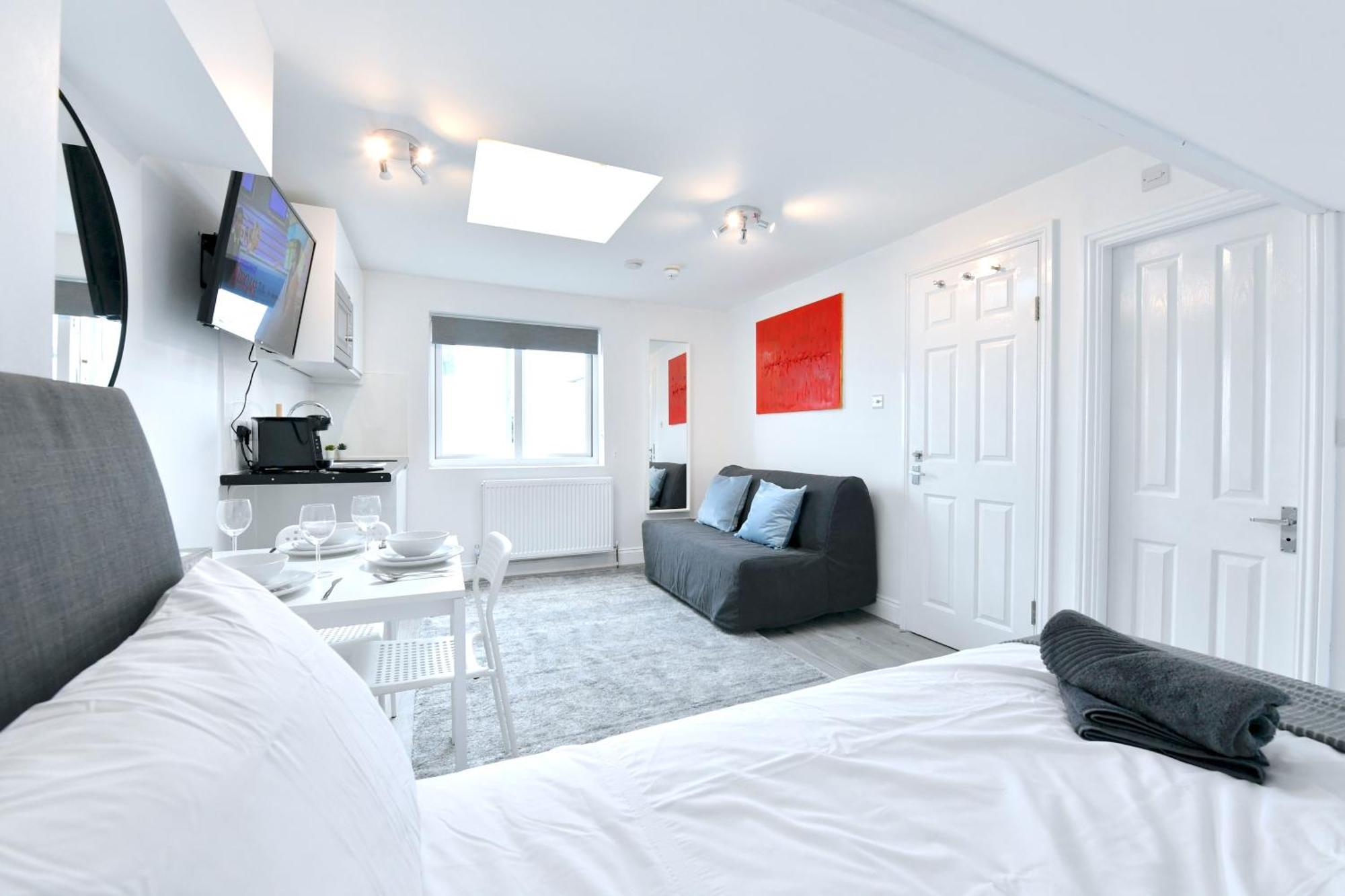 Central London Luxury Studios Fulham Close To Underground Newly Refurbished Eksteriør billede