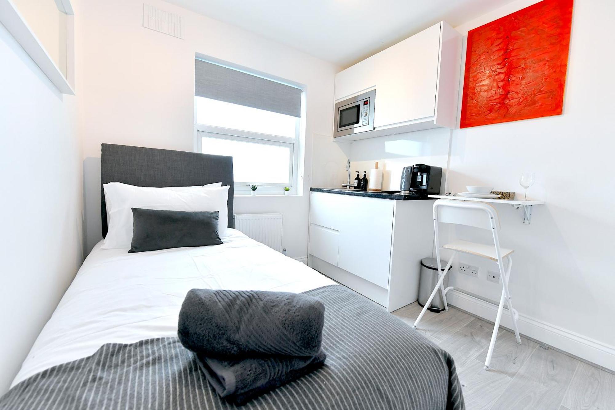 Central London Luxury Studios Fulham Close To Underground Newly Refurbished Eksteriør billede