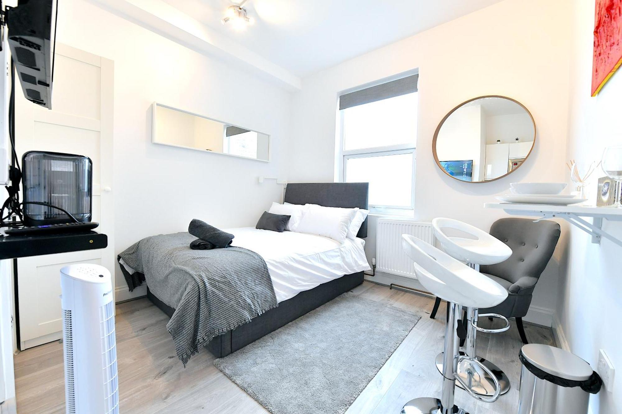 Central London Luxury Studios Fulham Close To Underground Newly Refurbished Eksteriør billede